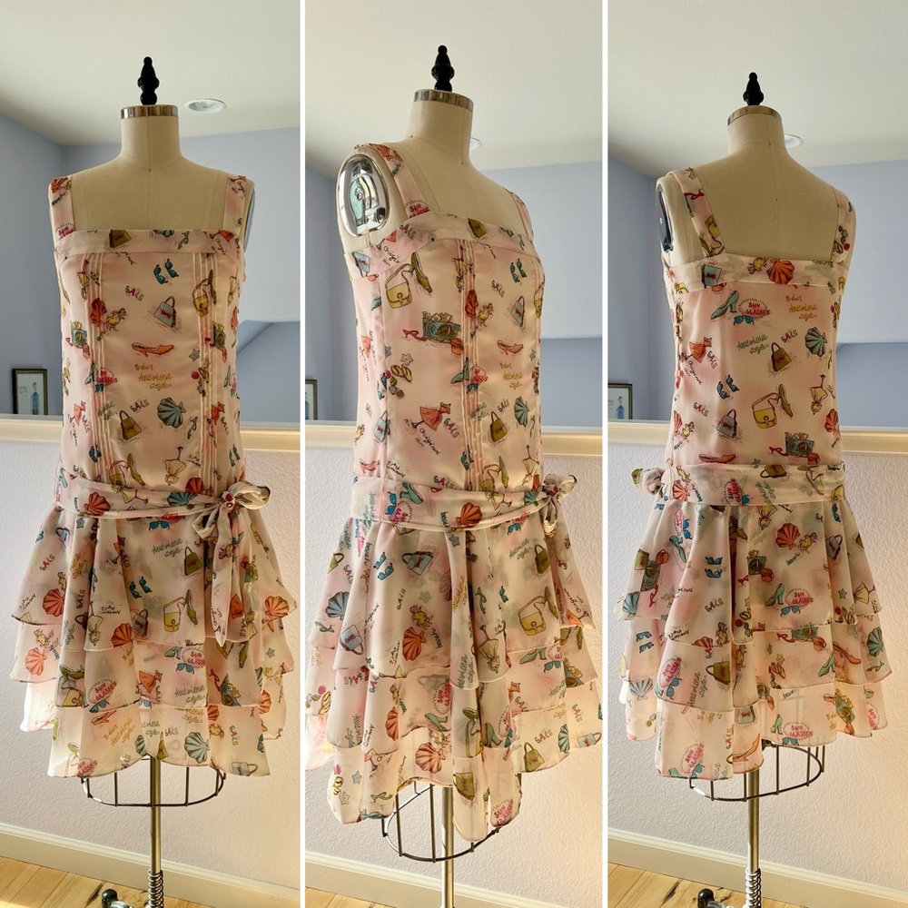 Novelty Print Dress